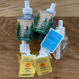 5x Bath & body Works Wallflower Refills
